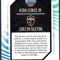 Collin Sexton Kira Lewis Jr. 2020 2021 Panini Illusions Rookie Reflections Series Mint Card #3