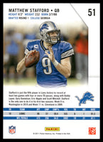 Matthew Stafford 2011 Panini Rookie and Stars Football Series Mint Card #51
