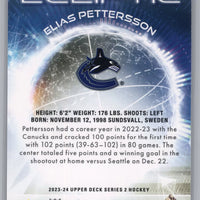 Elias Pettersson 2023 2024 Upper Deck Ecliptic Mint Card #EC-3