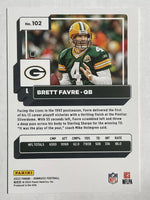 Brett Favre 2022 Panini Donruss Series Mint Card #102

