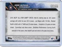 Jose Altuve 2016 Topps Update Series Mint Card #US288
