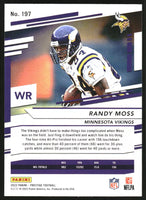 Randy Moss 2022 Panini Prestige Series Mint Card #197

