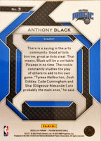 Anthony Black 2023 2024 Panini Prizm Emergent Series Mint Card #3
