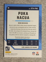 Puka Nacua 2024 Panini Donruss Threads Series Mint Insert Card #DTH-PNU
