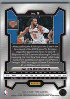Jalen Brunson 2023 2024 Panini Prizm Series Mint Card #9
