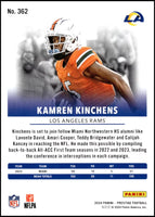 Kamren Kinchens 2024 Panini Prestige Mint Rookie Card #362
