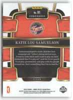 Katie Lou Samuelson 2024 Panini Select WNBA Series Mint Card #81
