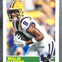 Malik Nabers 2024 Panini Score 1989 Throwback Series Mint Rookie Card #5