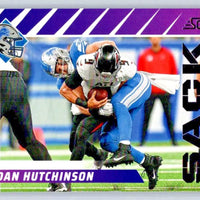 Aidan Hutchinson 2024 Score Sack Attack Series Mint Card #6