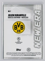 Julien Duranville 2025 Topps UEFA New Era Series Mint Card  #NE-7
