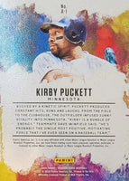 Kirby Puckett 2020 Panini Diamond Kings Aficionado Series Mint Card #A-1 HOF
