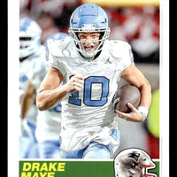 Drake Maye 2024 Panini Score 1989 Throwback Series Mint Rookie Card #3