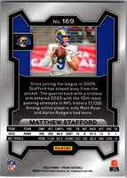 Matthew Stafford 2023 Panini Prizm Series Mint Card #169
