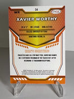 Xavier Worthy 2024 SAGE Black Series Mint Card #34
