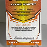 Xavier Worthy 2024 SAGE Black Series Mint Card #34