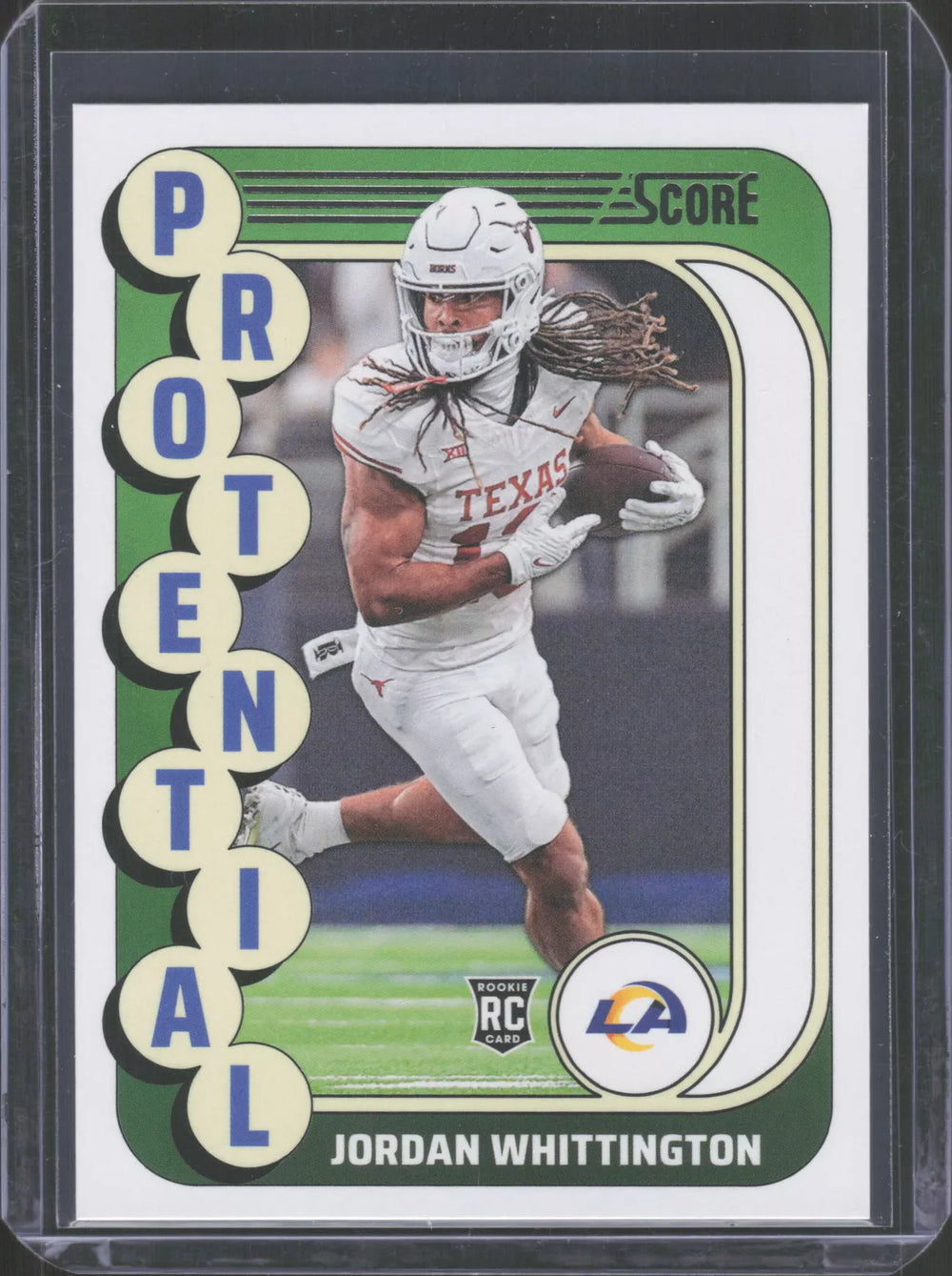 Jordan Whittington 2024 Panini Score Protential Series Mint Rookie Card #5