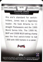 Chipper Jones 2018 Topps Salute Series Mint Card #S-71
