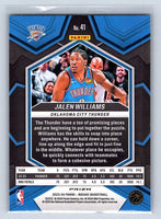 Jalen Williams 2023 2024 Panini Mosaic Green Series Mint Card #41
