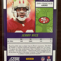 Jerry Rice 2024 Panini Score Halloween Orange Pumpkin Series Mint Card #298