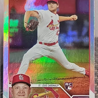 Zack Thompson 2023 Topps Rainbow Foil Series Mint Rookie Card #34