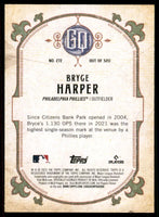 Bryce Harper 2022 Topps Gypsy Queen Card #272
