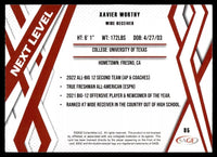 Xavier Worthy 2024 SAGE Hit Next Level Black Series Mint Card #85
