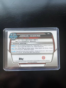 Jordan Hawkins 2022 Bowman Chrome University 1st Bowman Card #85