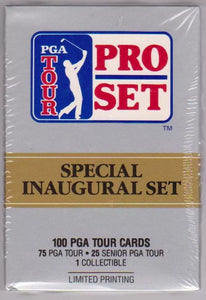 1990 Pro Set PGA Tour Factory Sealed Special Inaugural 100 Card Set