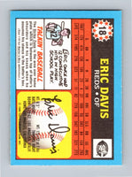 Eric Davis 1988 Topps UK Minis Series Mint Card #18
