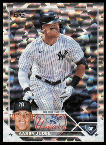 Aaron Judge 2023 Topps Collector's Box Silver Foil Series Mint Card #62
