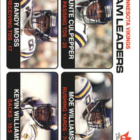 Culpepper/Williams/Moss/Williams 2004 Fleer Tradition Card #21