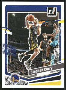 Stephen Curry 2023 2024 Donruss Press Proof Series Mint Card #65