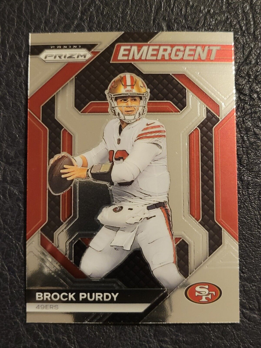 Brock Purdy 2023 Panini Prizm Emergent Series Mint Card #H-2