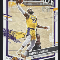 LeBron James 2023 2024 Panini Donruss Press Proof Series Mint Card #2