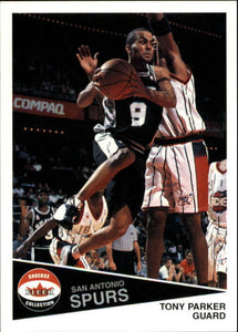Tony Parker 2001 2002 Fleer Shoebox Series Mint Rookie Card #180   Only 2500 Made