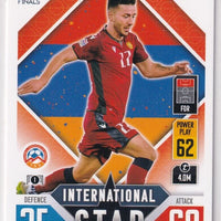 Sargis Adamyan 2022 2023 TOPPS Match Attax International Stars Series Mint Card #IS74