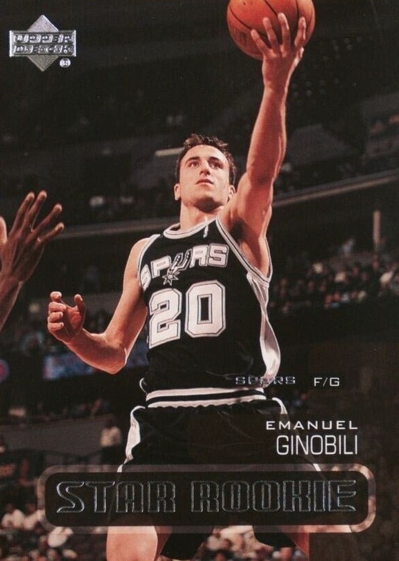 Emanuel Ginobili 2002 2003 Upper Deck Series Mint Rookie Card #392