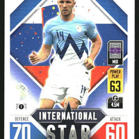 Jasmin Kurtic 2022 2023 TOPPS Match Attax International Stars Series Mint Card #IS67