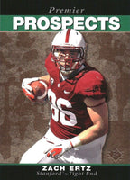 Zach Ertz 2013 Upper Deck 1995 SP Design Premier Prospects Rookie Card #95SP-72
