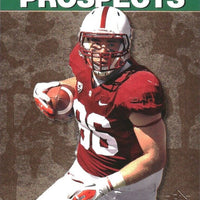 Zach Ertz 2013 Upper Deck 1995 SP Design Premier Prospects Rookie Card #95SP-72