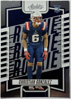 Christian Gonzalez 2023 Panini Absolute Series Mint Rookie Card #153
