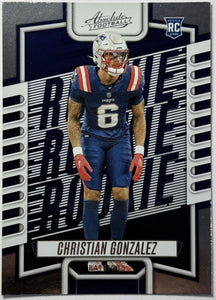 Christian Gonzalez 2023 Panini Absolute Series Mint Rookie Card #153
