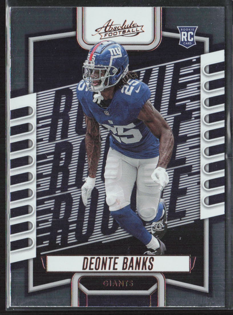 Deonte Banks 2023 Panini Absolute Series Mint Rookie Card #156