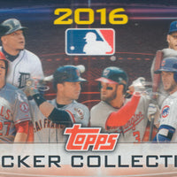 2016 Topps MLB Baseball Sticker Collection Factory Sealed 50 Pack Box