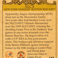 2000 Fleer Tradition Baseball Series Complete Mint 450 Card Set