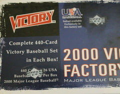  2000 Upper Deck Victory Anaheim Angels Team Set with