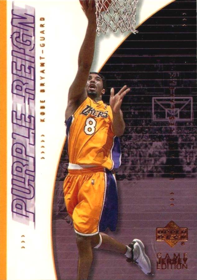 Kobe Bryant 2010 2011 Upper Deck Game Jersey Edition Purple Reign Card #442