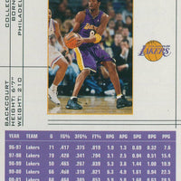 2001 2002 Fleer Genuine Series Complete Mint Set with Kobe Bryant
