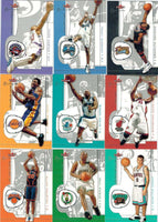 2001 2002 Fleer Exclusive Basketball Series Complete Mint Set with Michael Jordan, Kobe Bryant plus
