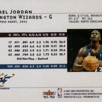 2001 2002 Fleer Premium Basketball Series 150 Card Set with Michael Jordan and Kobe Bryant Plus